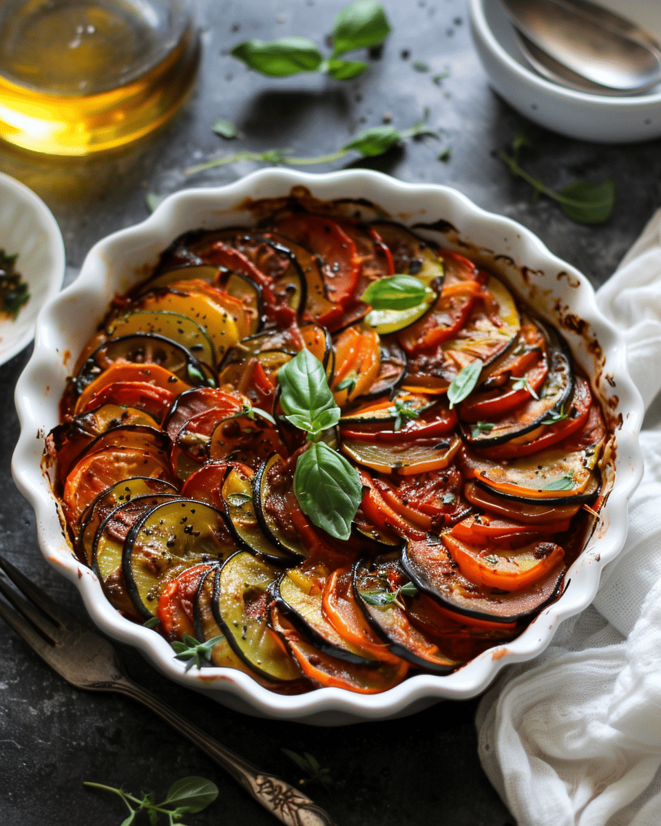 Vegan Ratatouille Tian