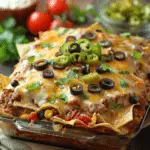 Layered Nacho Casserole