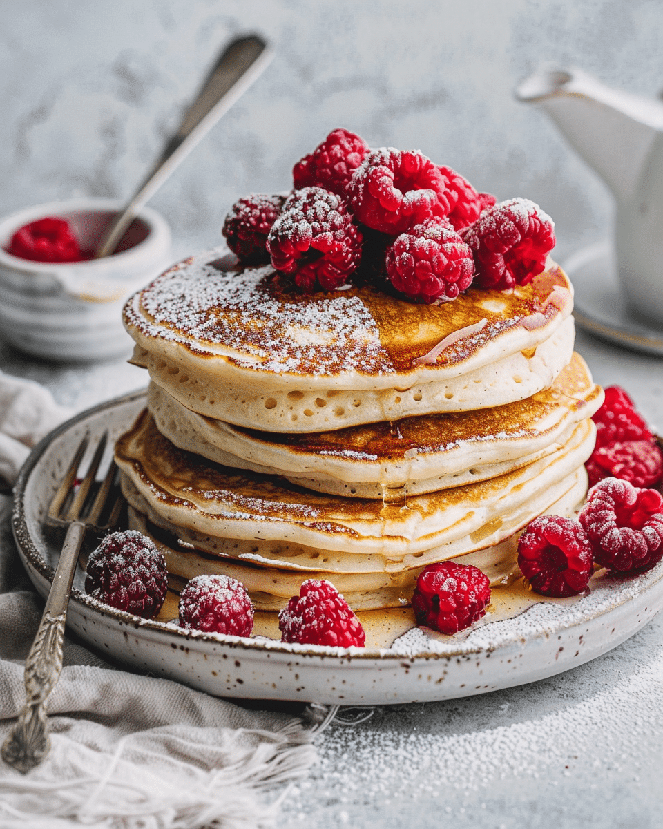 Fluffy Ricotta Pancakes