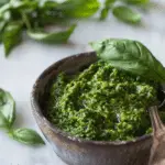 Spinach Pesto with Fresh Basil Recipe