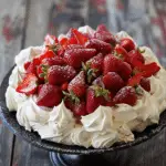 Strawberry Pavlova