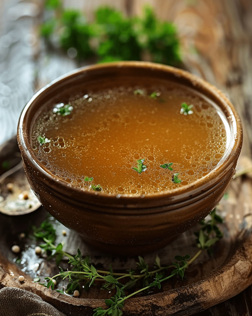 Easy Homemade Chicken Stock from Rotisserie Chicken