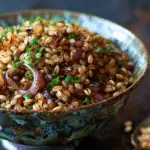 Farro Salad with Caramelized Onions