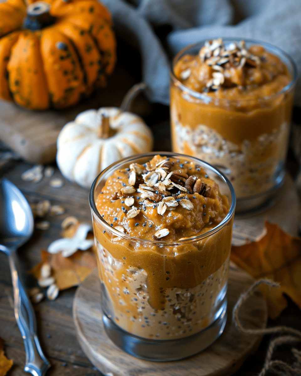 Pumpkin Overnight Oats Recipe
