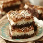 Coconut Macaroon Brownies