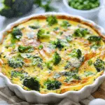 Crustless Broccoli Quiche