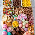 Easter Candy Charcuterie Board