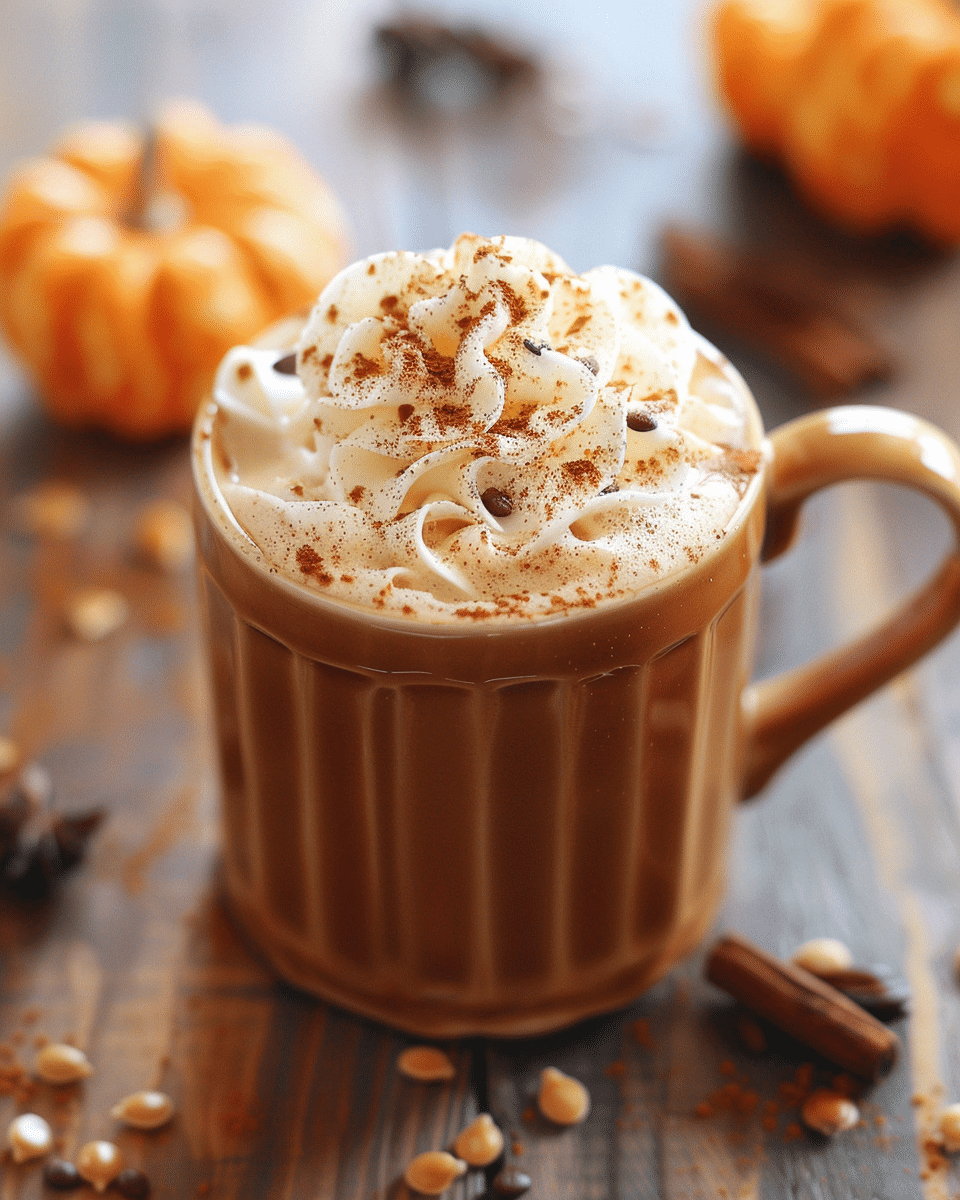 Pumpkin Spice Latte with Real Pumpkin