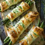 Asparagus Pastry Bundles Recipe