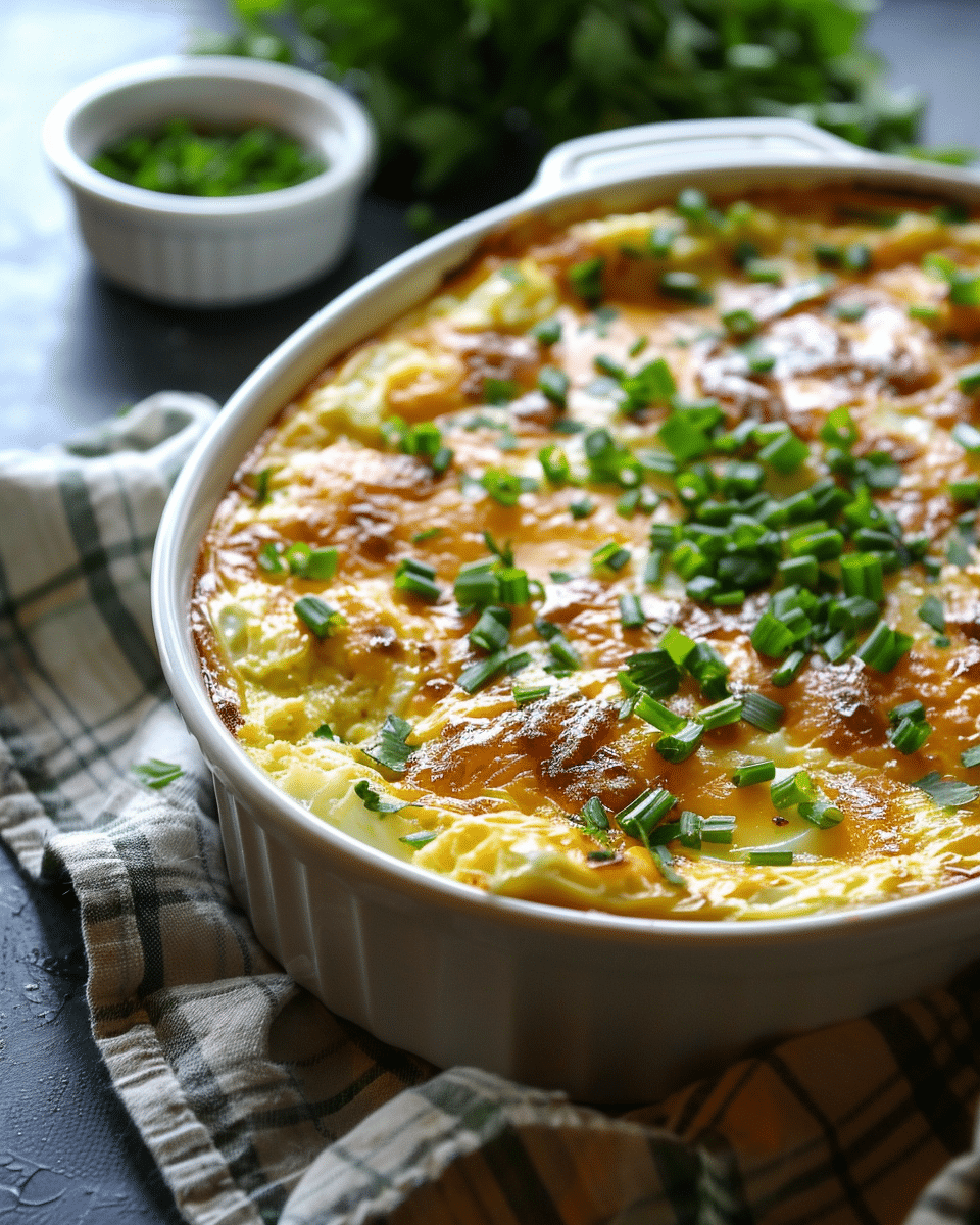 Green Chile Egg Casserole