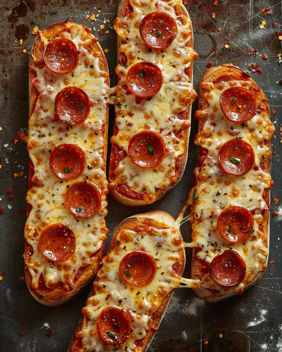 Pepperoni French Bread Pizza