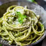 Goat Cheese Pesto Pasta