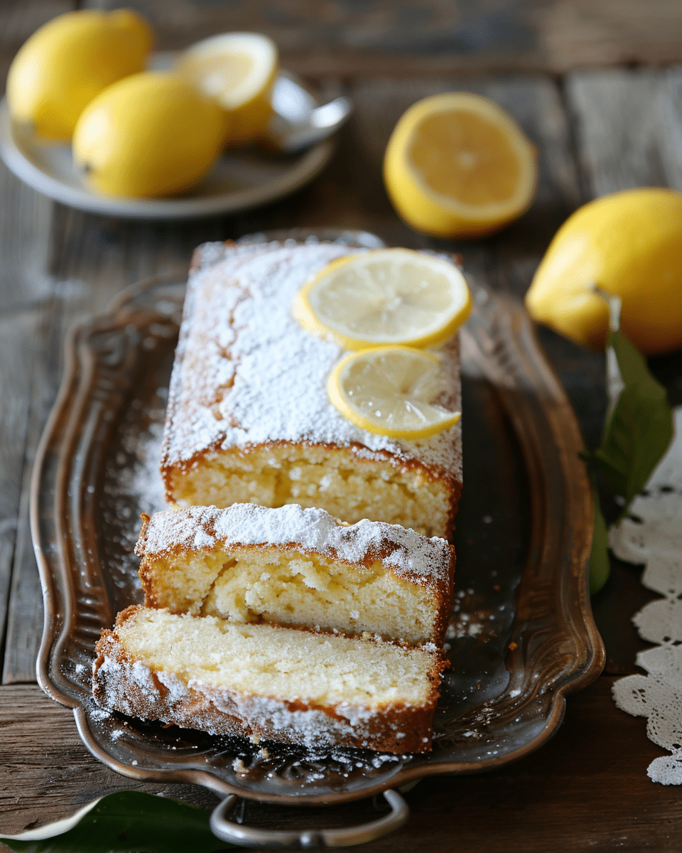 Lemon Loaf Cake Recipe