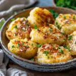 Salt and Vinegar Smashed Potatoes