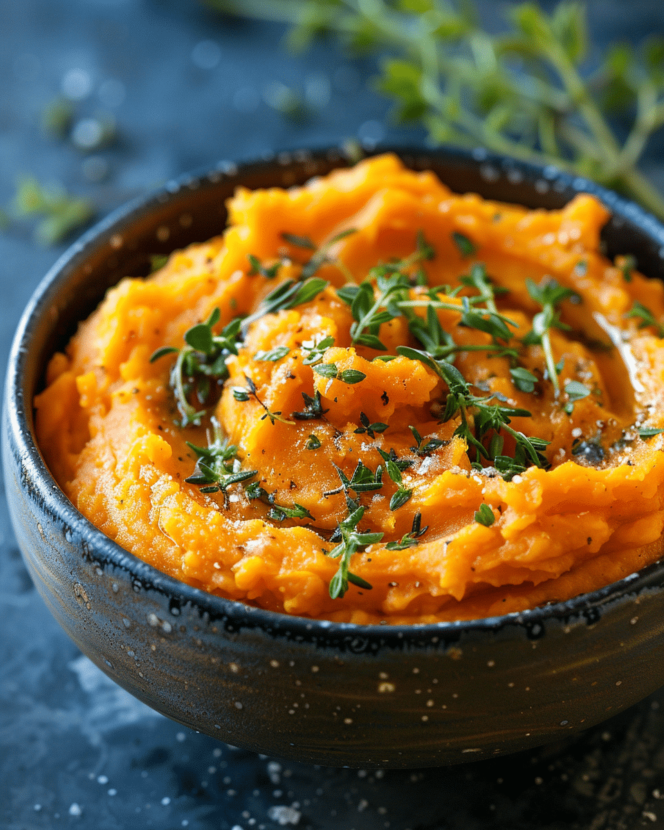 Mashed Sweet Potatoes Recipe