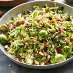 Shaved Brussels Sprouts Salad