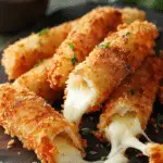 Homemade Mozzarella Sticks Recipe