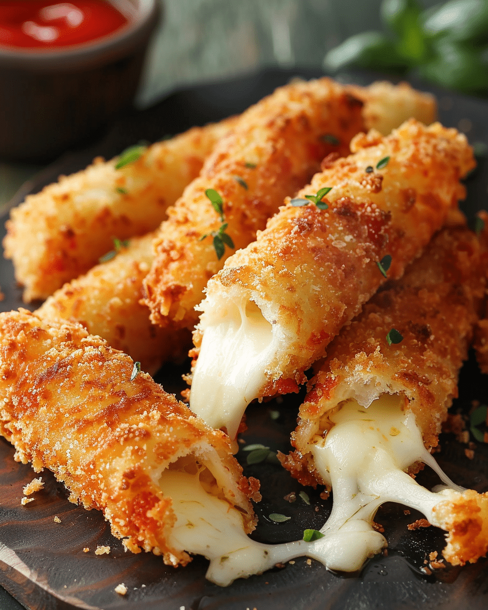 Homemade Mozzarella Sticks Recipe