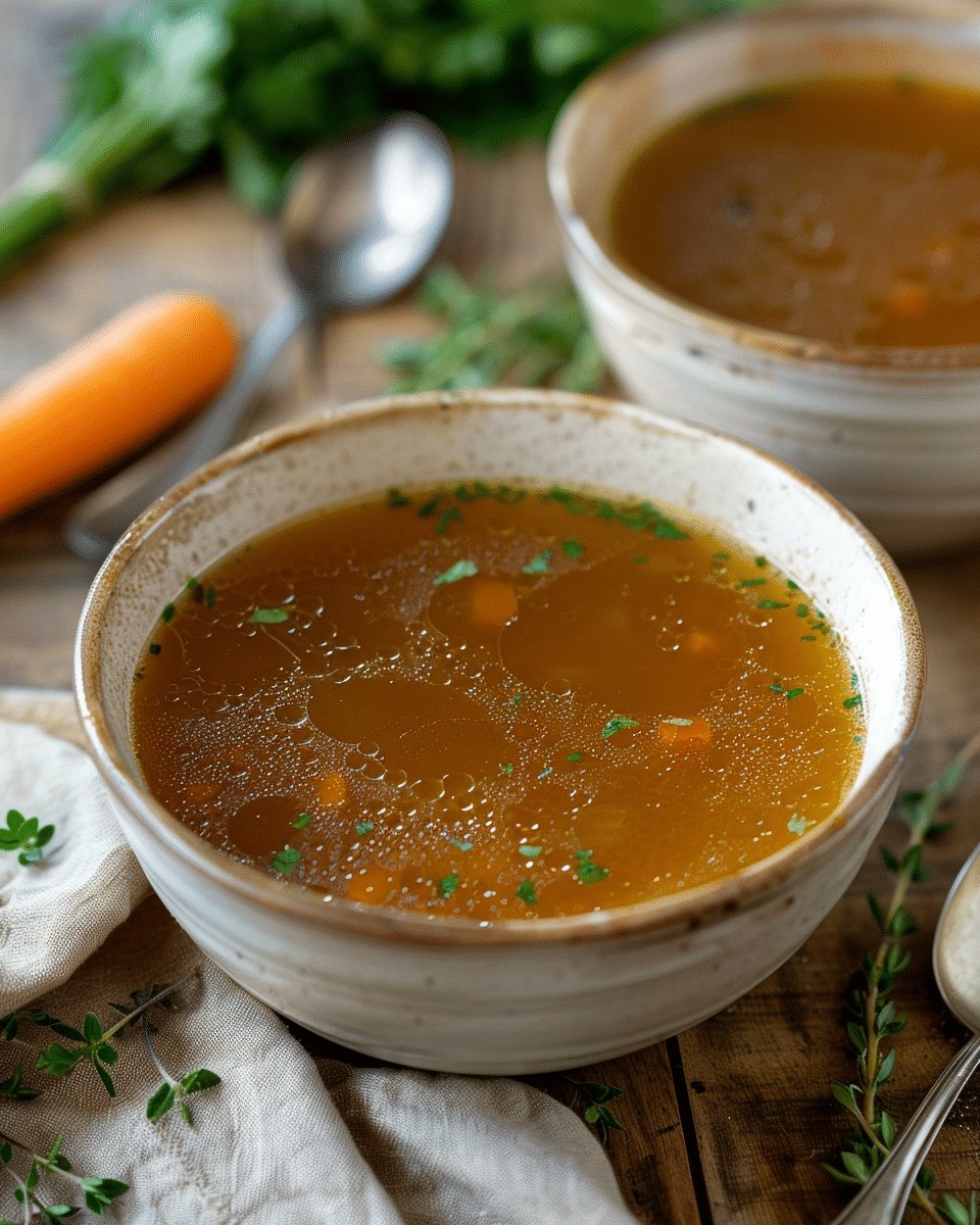 Homemade Vegetable Broth