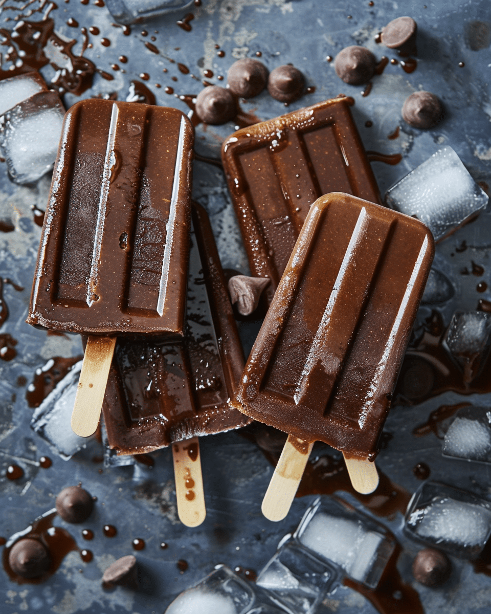 Homemade Fudgesicles