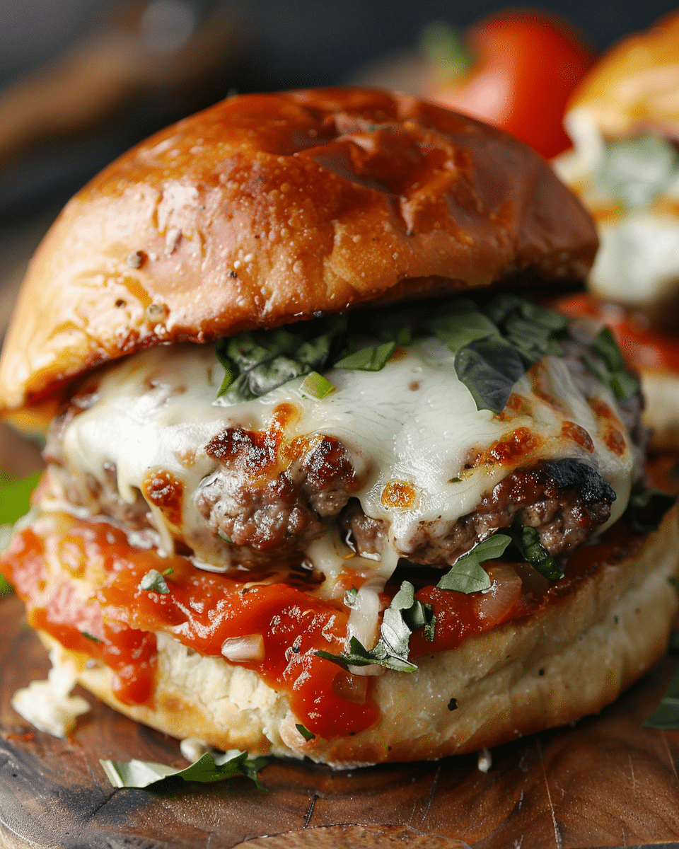 Pizza Burgers Recipe