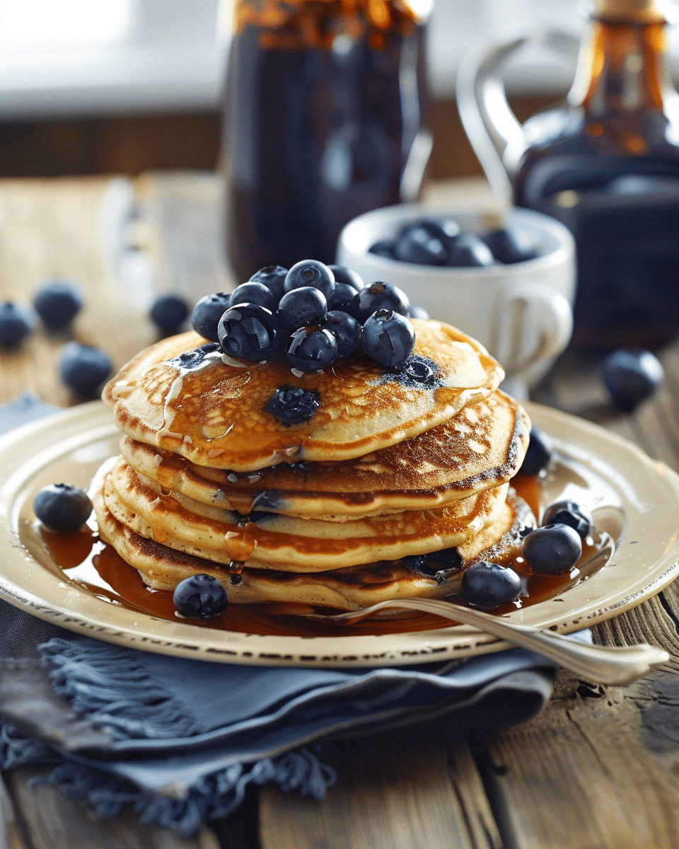 Blueberry Pancakes Recipe