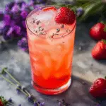 Strawberry Lemonade with Lavender