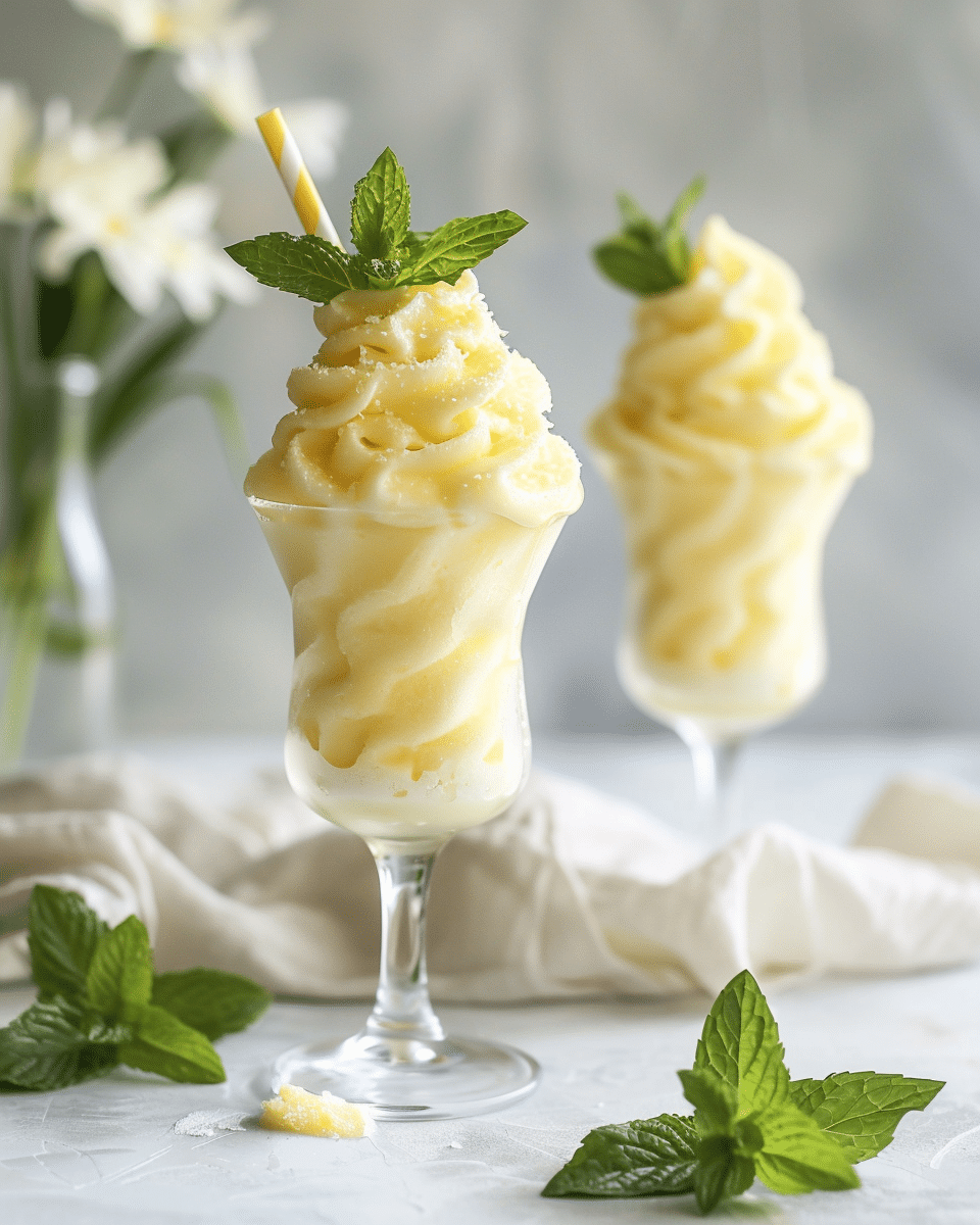 Dole Whip Mock Mimosas
