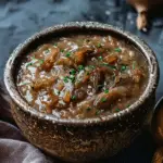 Vegan Gravy with Caramelized Onions Recipe