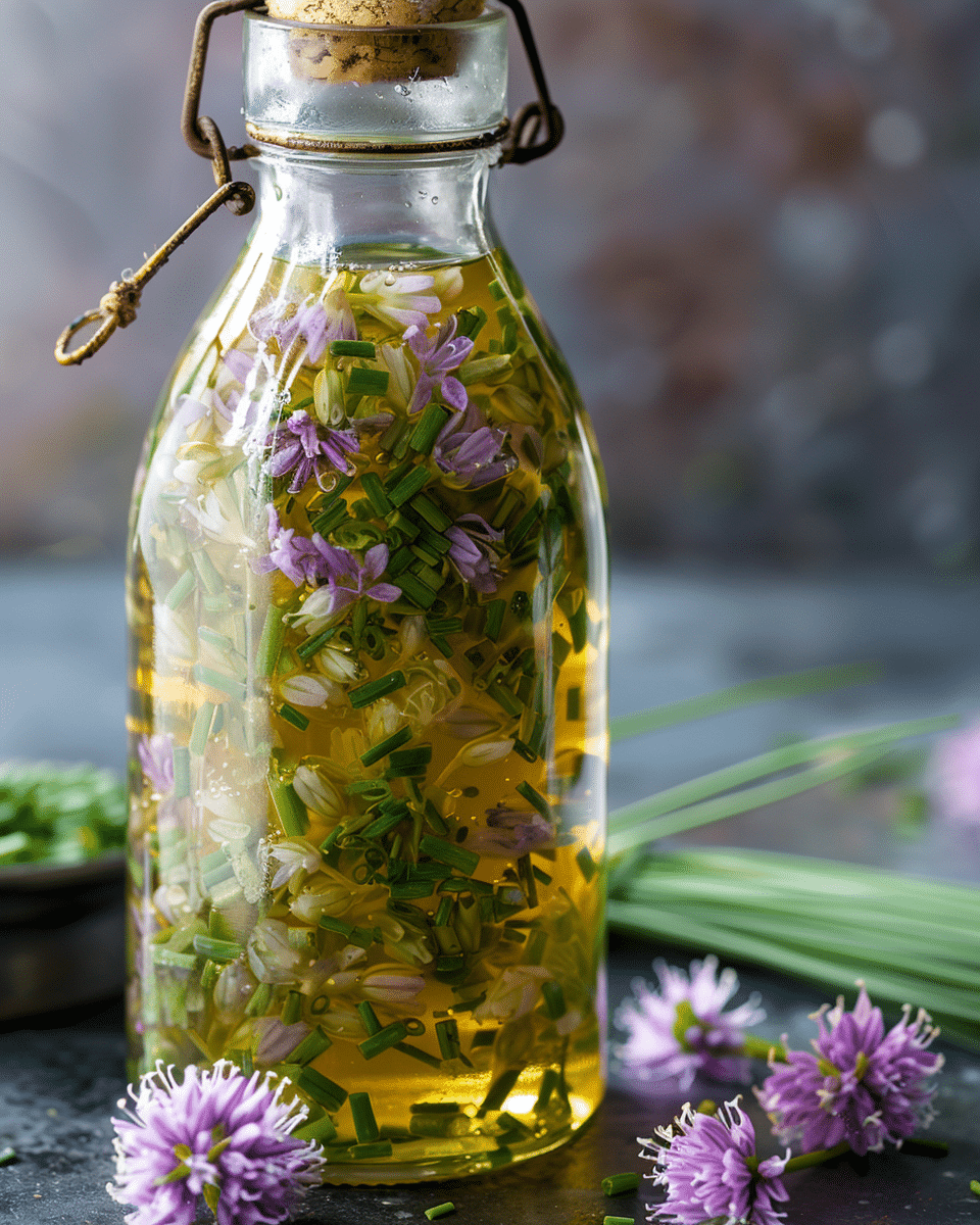 Chive Blossom Vinegar
