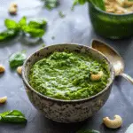 Pesto Cream Sauce