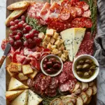 Spring Meat and Cheese Board