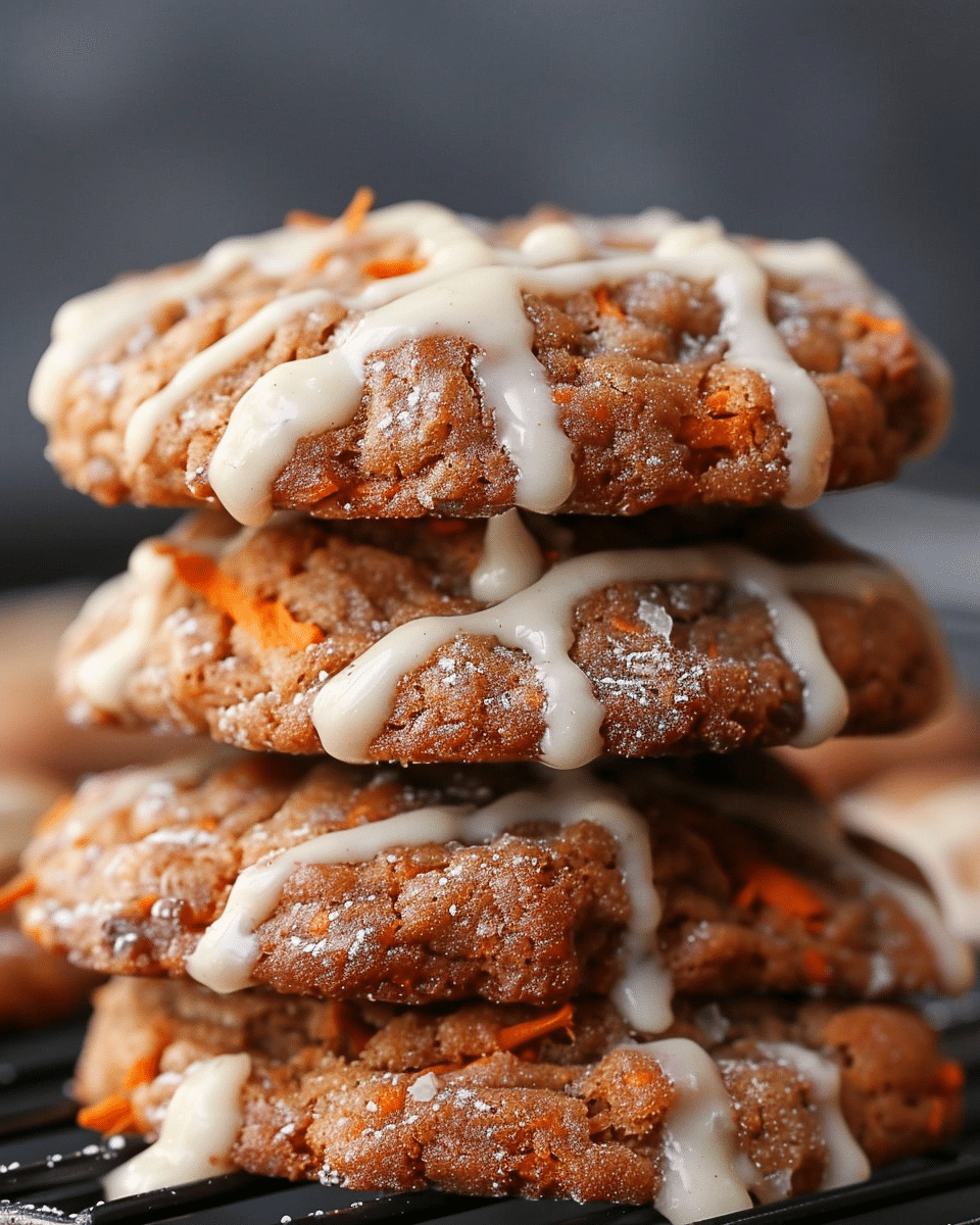 Air Fryer Carrot Cake Cookies