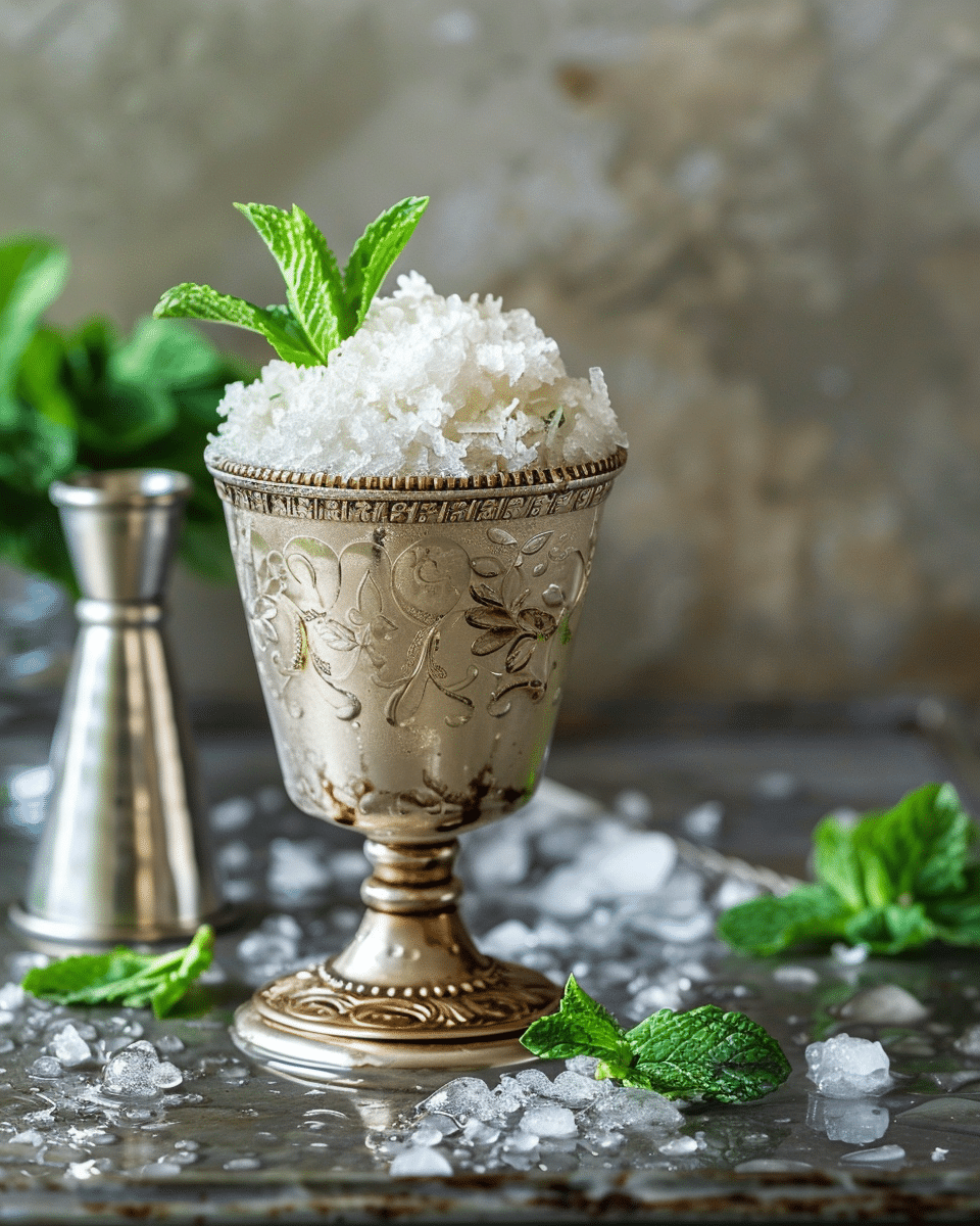 How to Make a Mint Julep