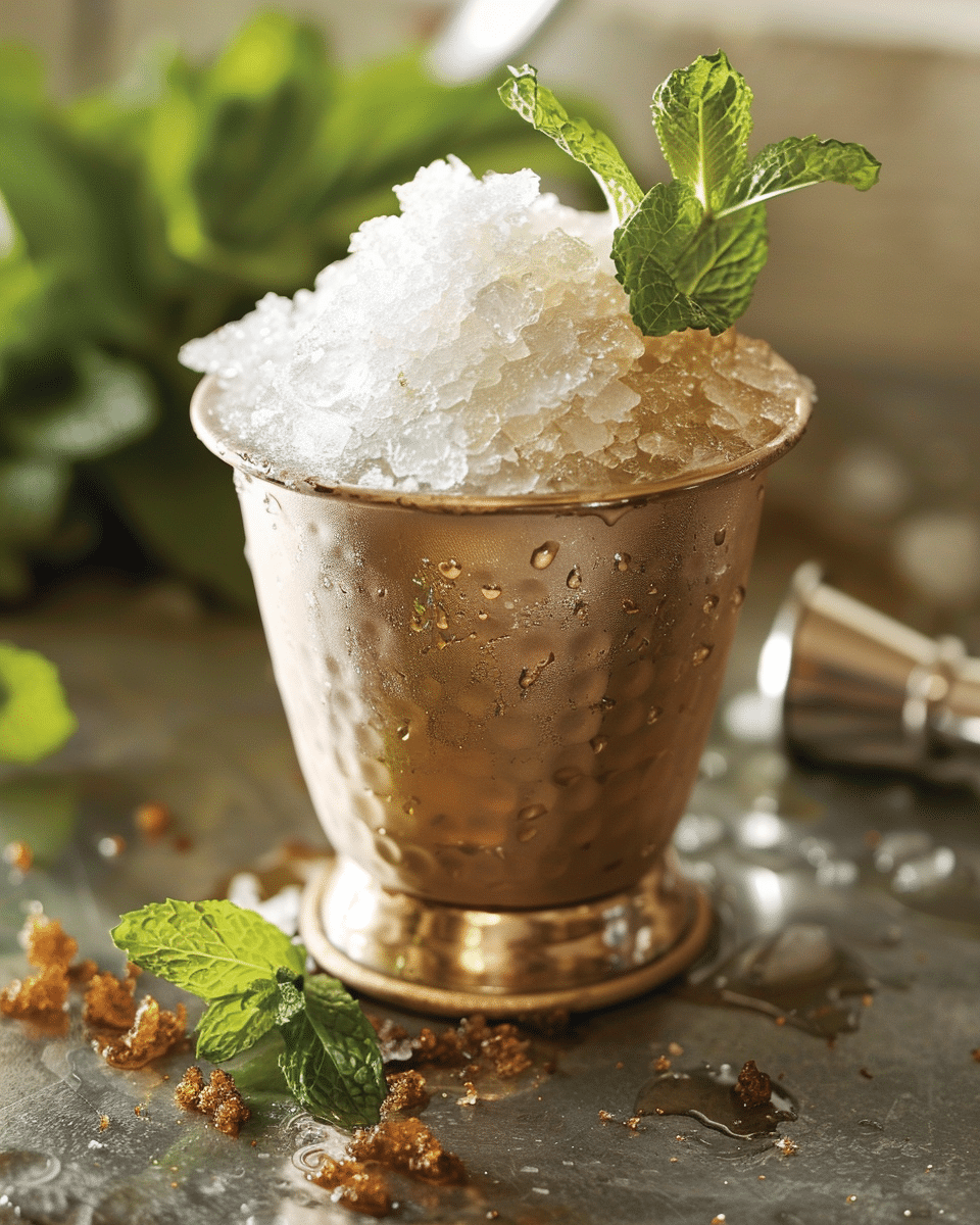 How to Make a Mint Julep