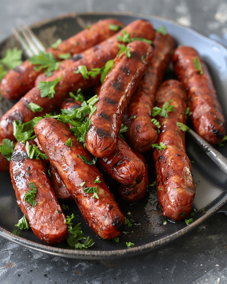 Sweet and Spicy Kielbasa Appetizer