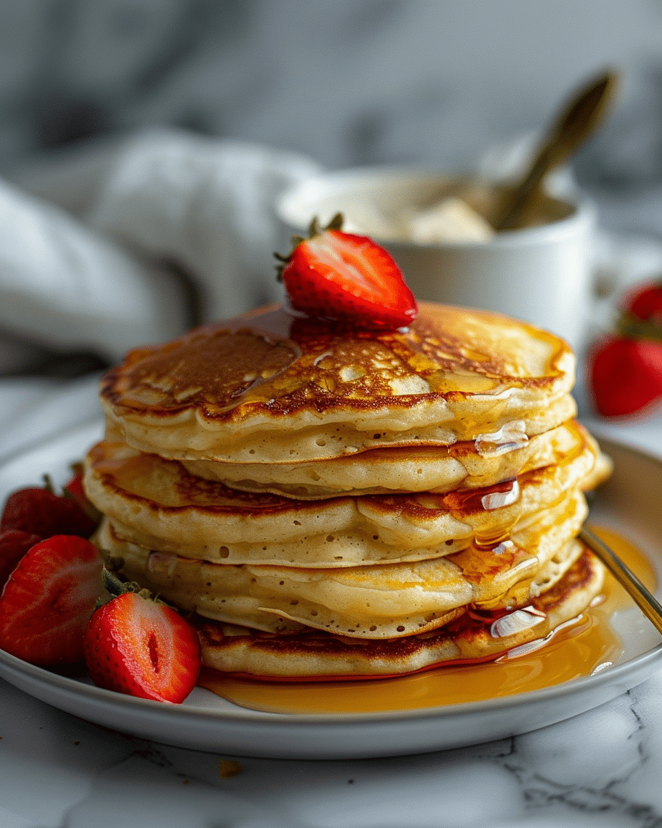Air Fryer Sourdough Pancakes