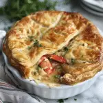 New England Lobster Pot Pie with Puff Pastry