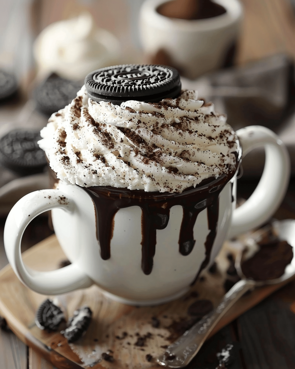 Oreo Mug Cake Recipe