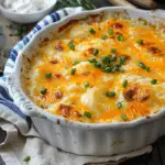 Baked Cheesy Ranch Potatoes Recipe