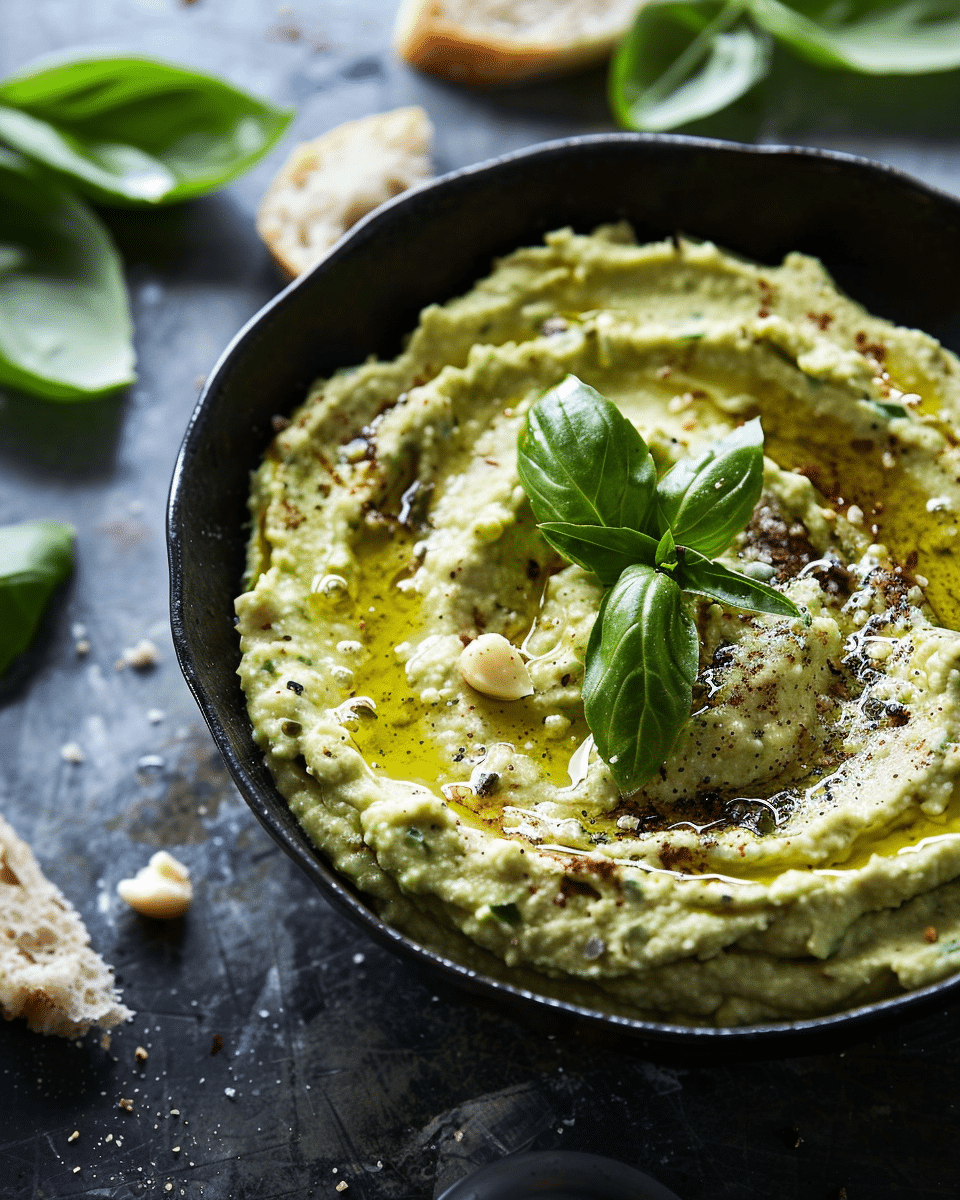 Basil Hummus