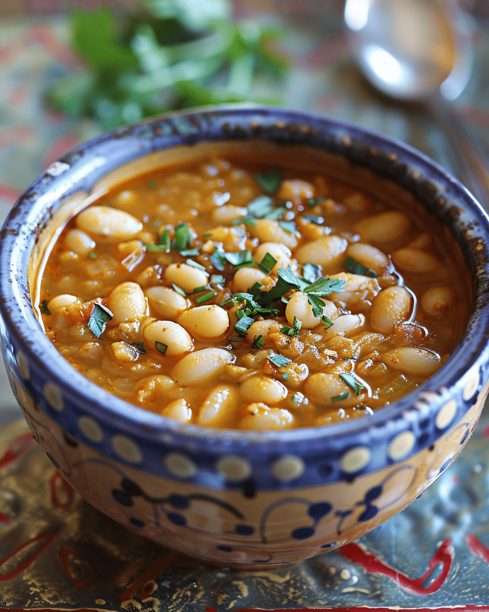 Loubia (Moroccan White Bean Stew)
