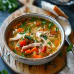 Romanian Chicken Vegetable Soup Recipe