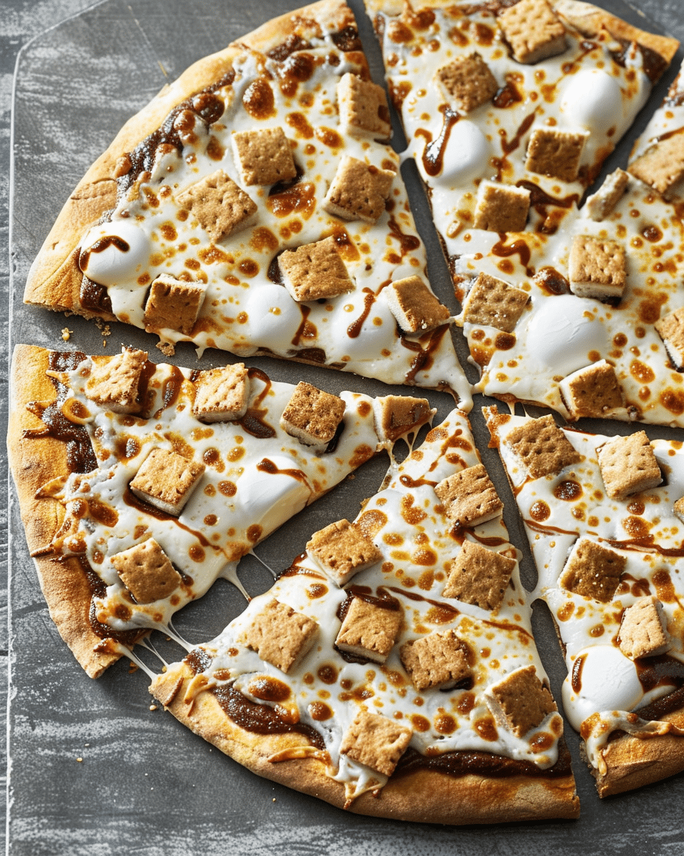 Grilled S'mores Pizza Recipe