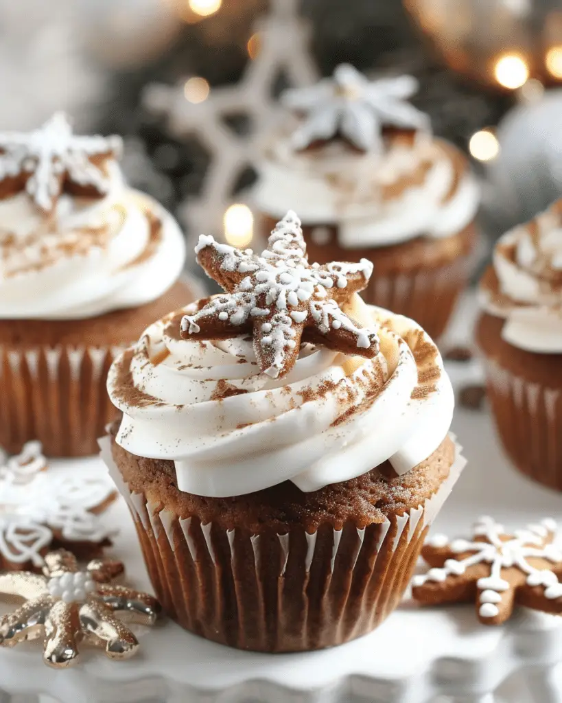 Small Batch Gingerbread Cupcakes Recipe TheFamilyCooking small-batch-gingerbread-cupcakes-recipe-thefamilycooking