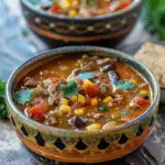 Mexican Beef & Vegetable Soup