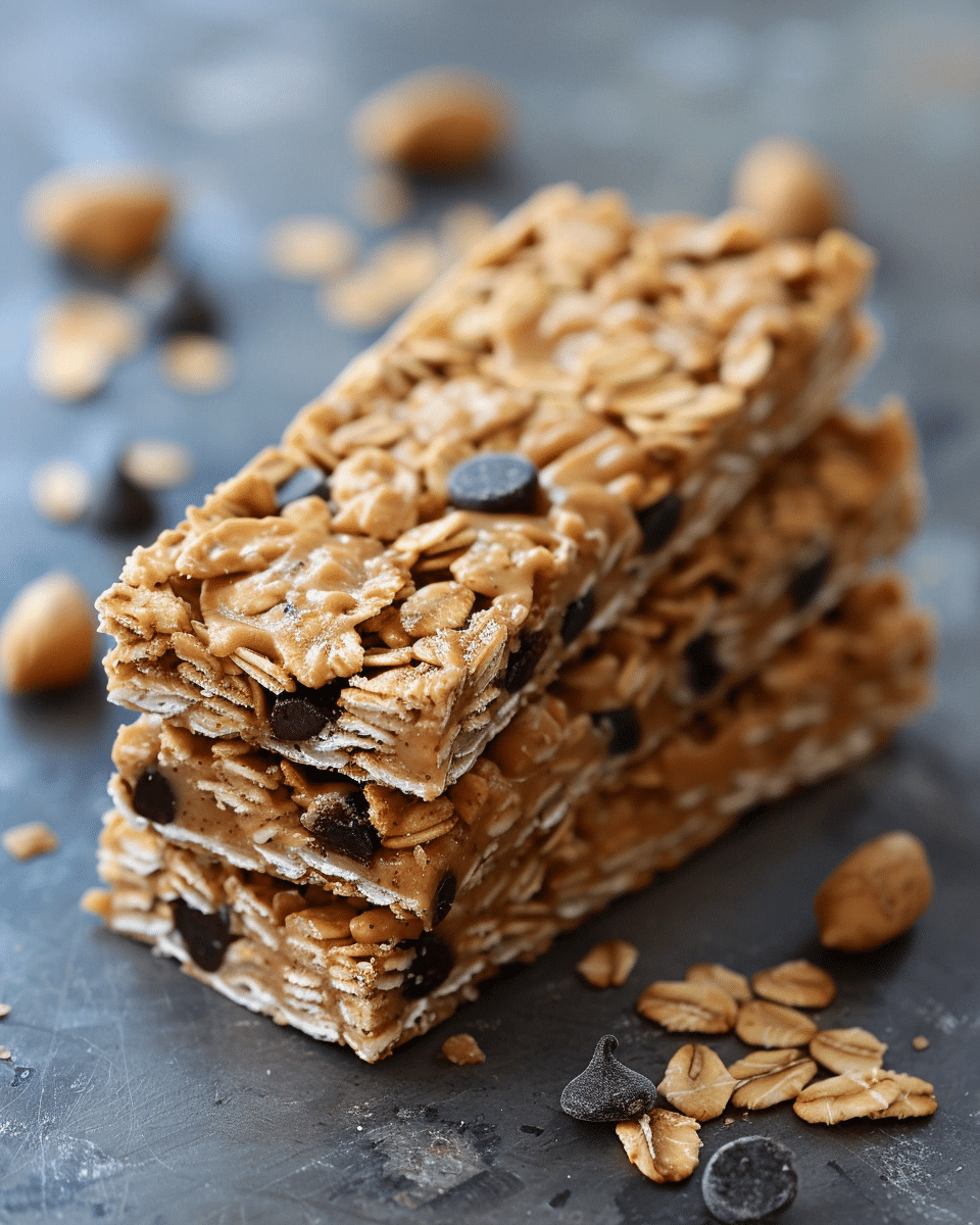 Peanut Butter Granola Bars Recipe