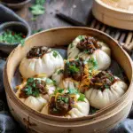 Sweet & Spicy Soy Braised Short Rib Steamed Buns