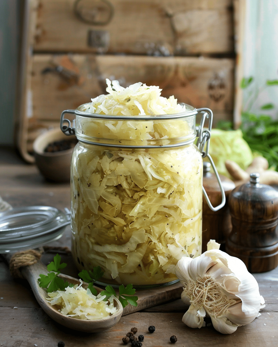 Homemade Sauerkraut Recipe
