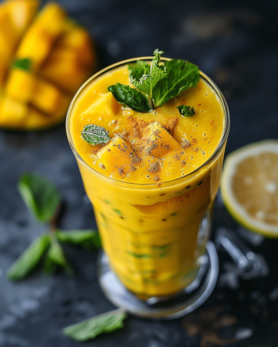 Mango Lassi with Kefir